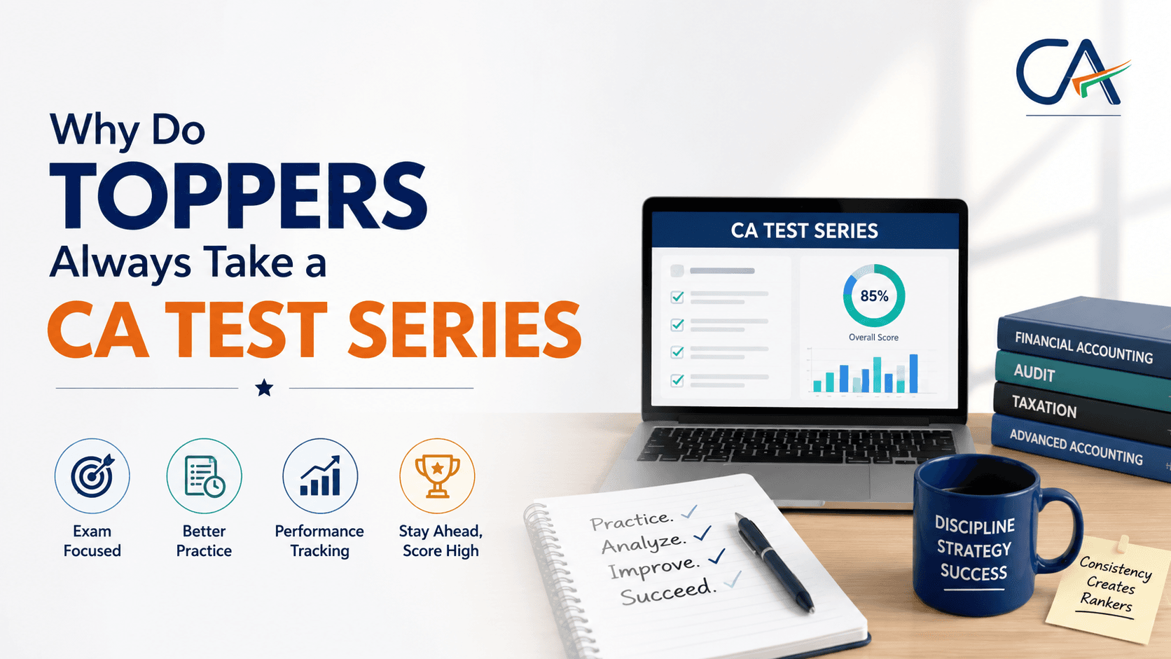 Why Toppers Take a CA Test Series (The Real Reasons)