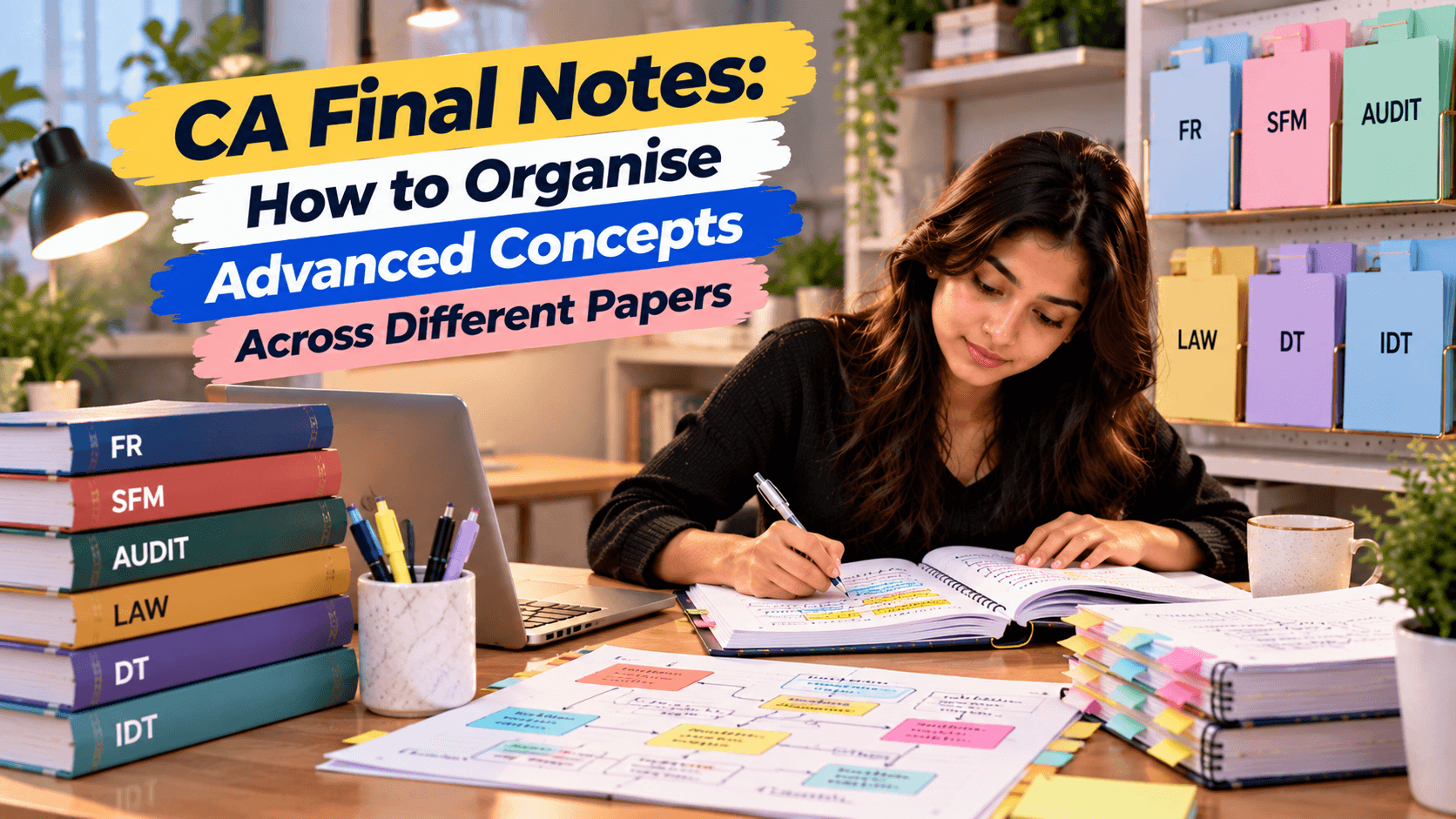 CA Final Notes: Organise Advanced Concepts Across Different Papers