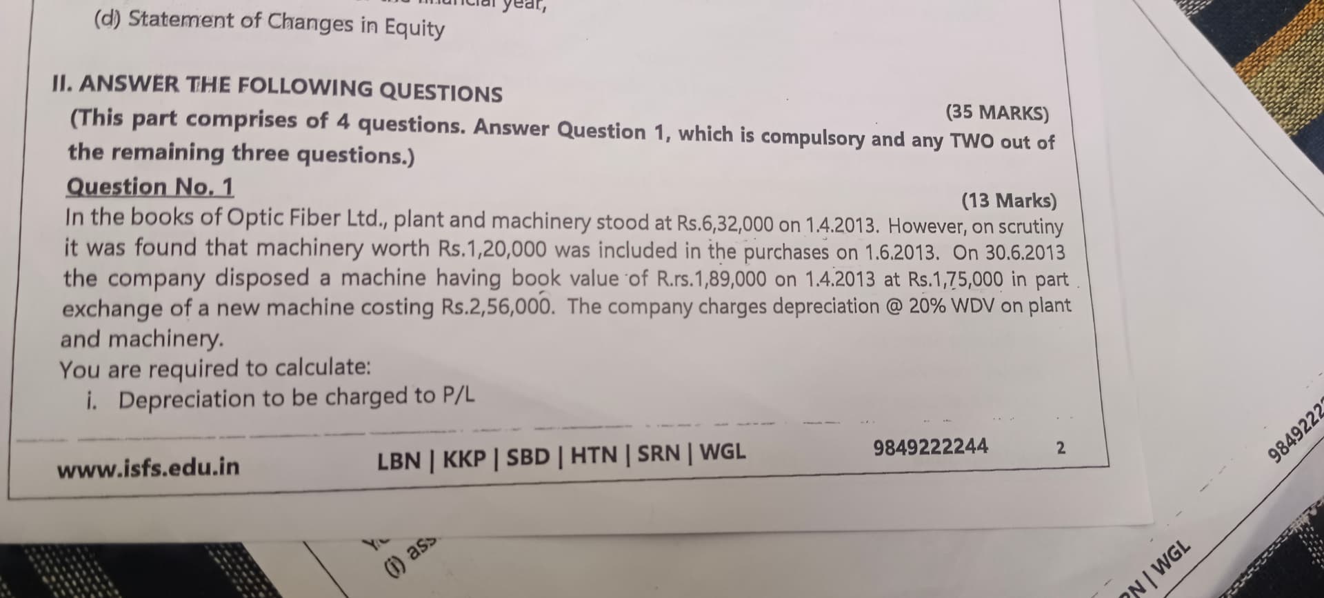 Image attached to the doubt: Answer for that