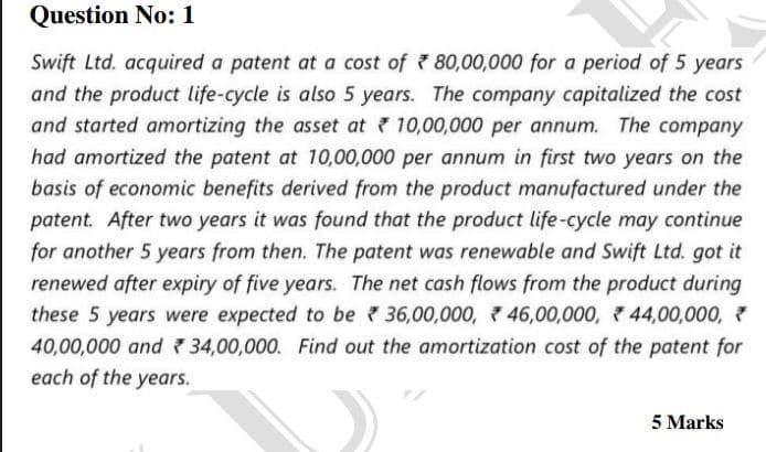 Image attached to the doubt: Please clear the question