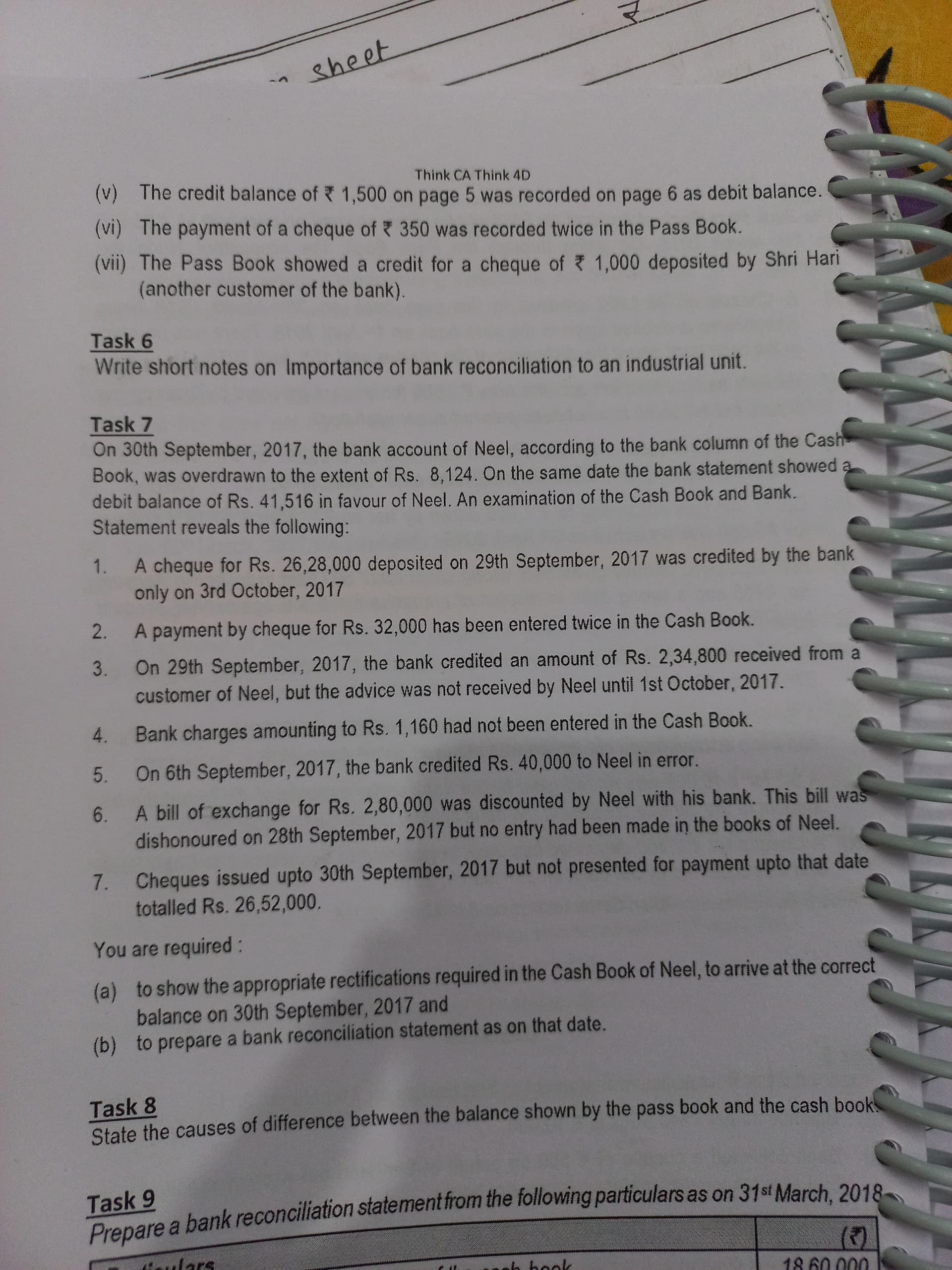 Image attached to the doubt: Task 7