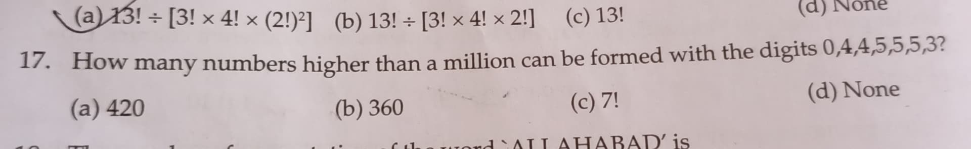 Image attached to the doubt: What will be the answer of this question ❓