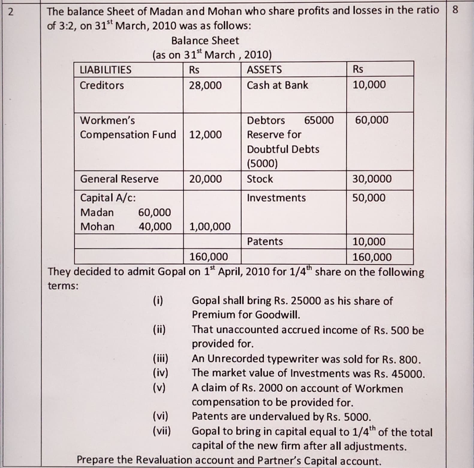 Image attached to the doubt: Plz help me to solve this question