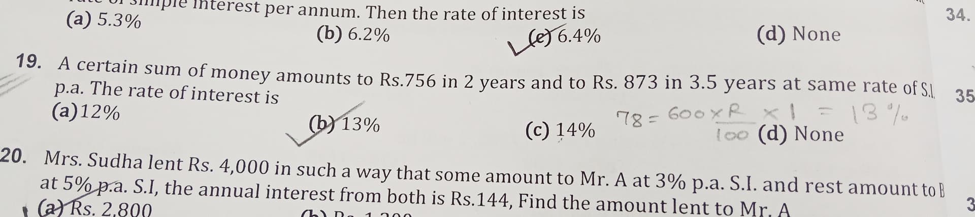 Image attached to the doubt: How to solve this one?
