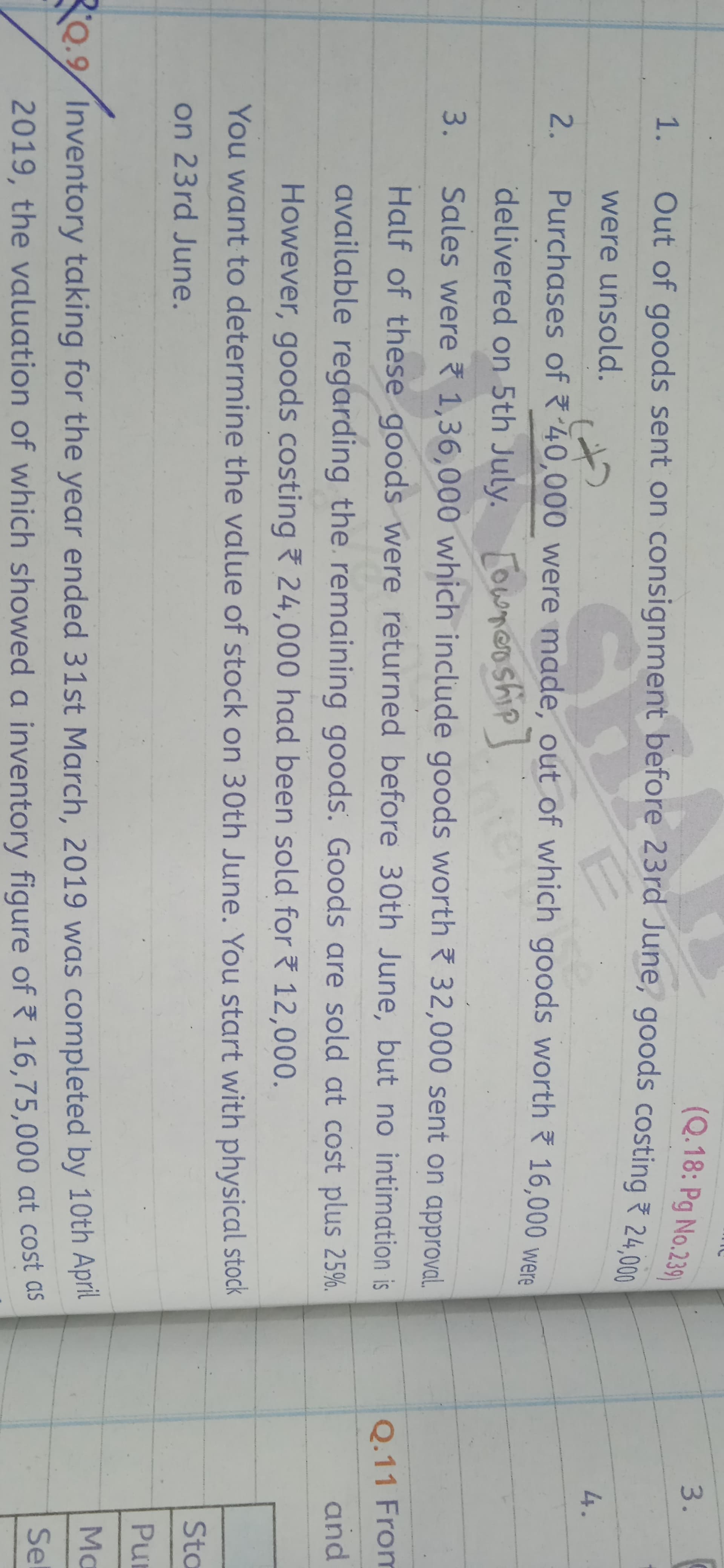 Image attached to the doubt: please someone explain question (3)
