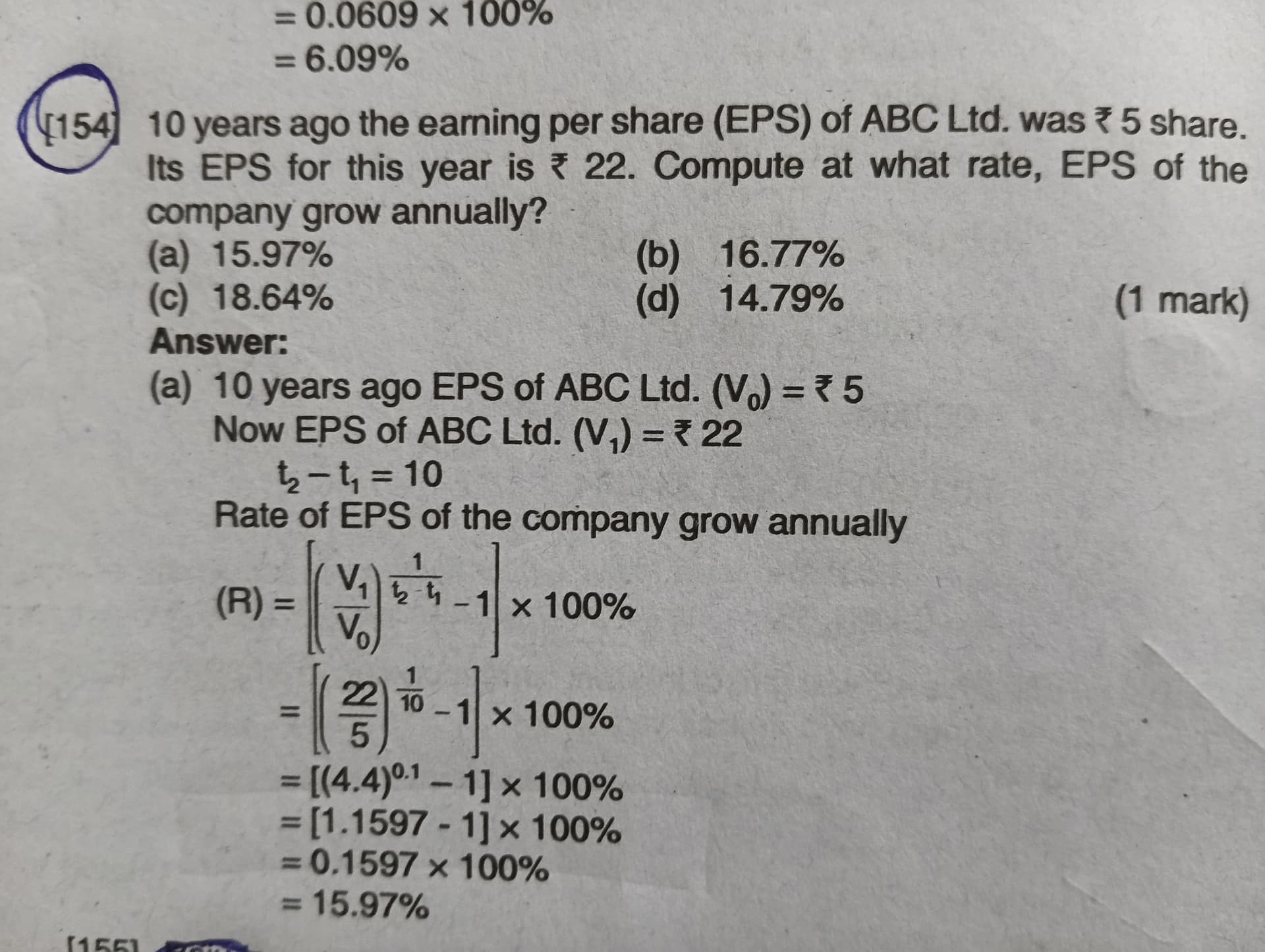 Image attached to the doubt: Any easy way to calculate this?