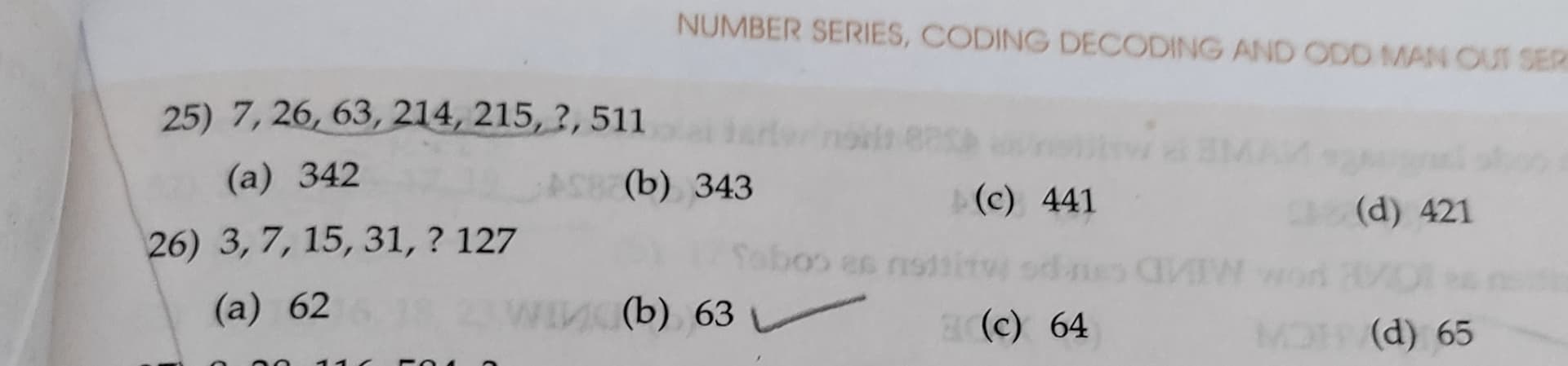 Image attached to the doubt: Can anyone slove Q25