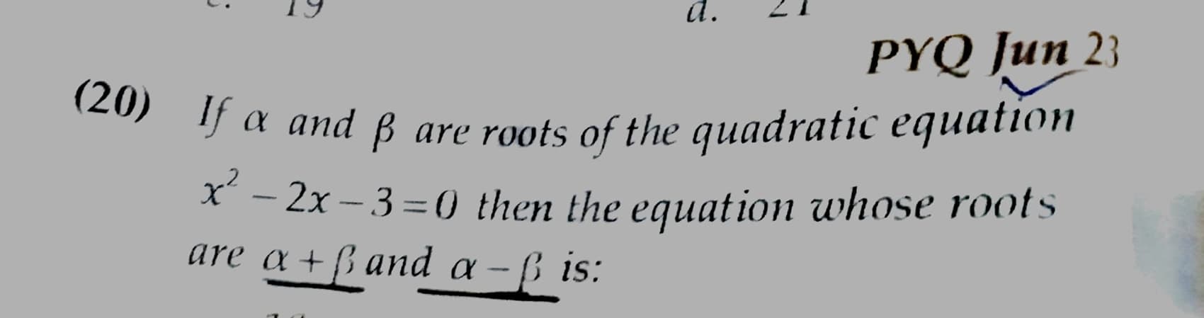 Image attached to the doubt: Can anyone explain me this question??