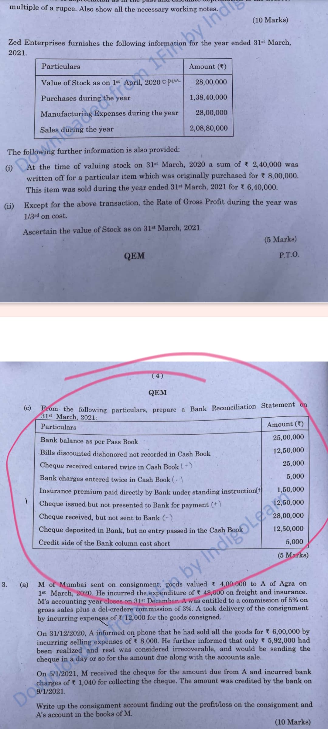 Image attached to the doubt: Can anyone tell me the solution in step wise