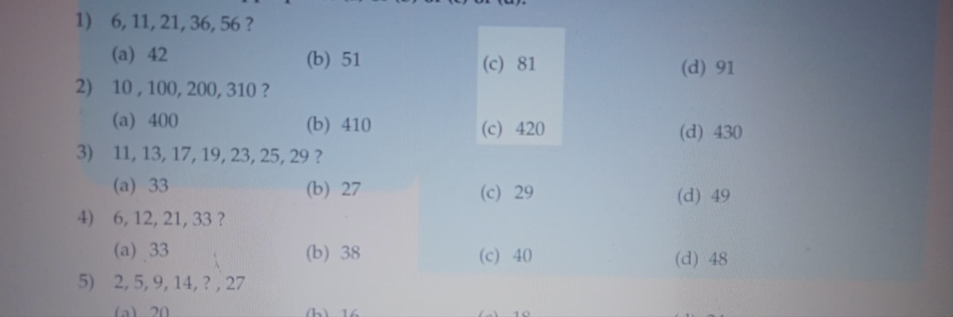 Image attached to the doubt: The ans of Q3 is 29(c) but how?