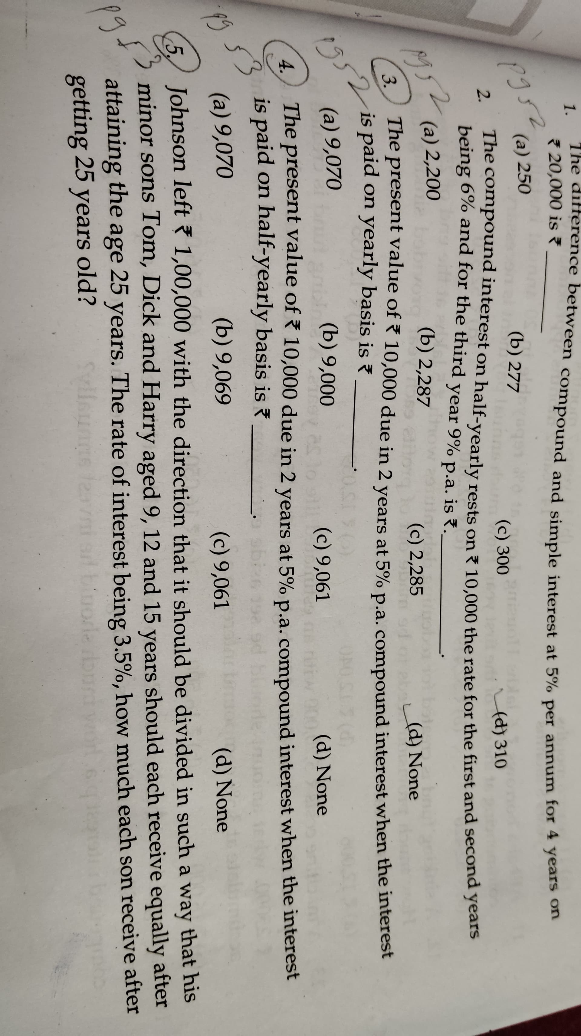 Image attached to the doubt: Can anyone Please help me with the question no.3 nd 4..I tried very hard to…