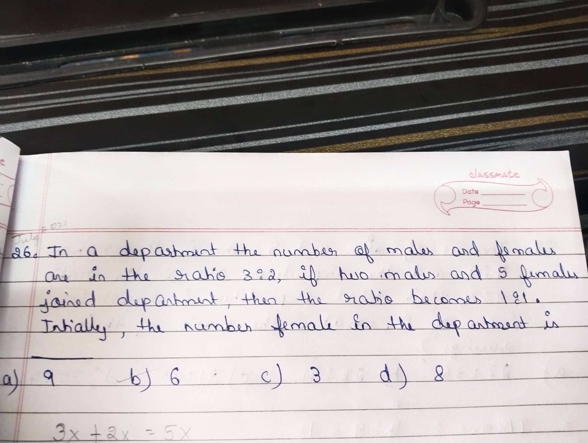 Image attached to the doubt: Is the answer is 6
