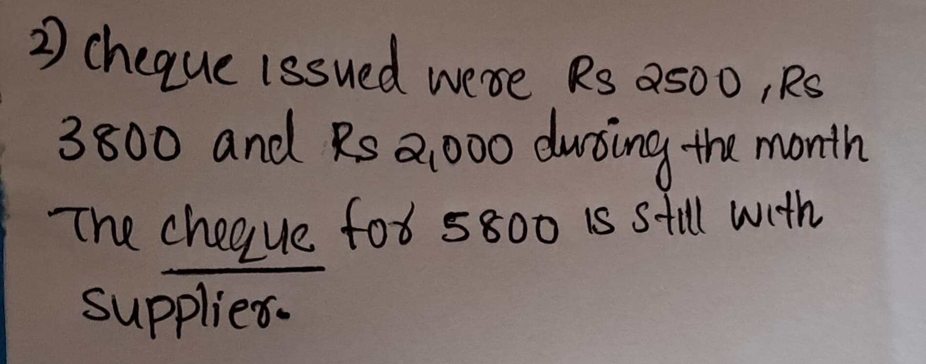 Image attached to the doubt: Actually the cash book decreased by 8300,so in pass book only decreased by…
