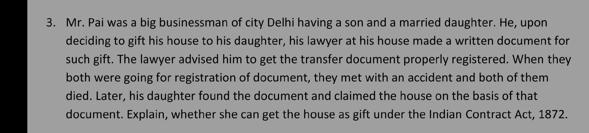 Image attached to the doubt: What provision needed in this question? Can anyone explain the answer?
