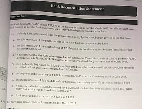 Image attached to the doubt: Can anyone explain me effect of 4th statement in BRS with reason and amount…