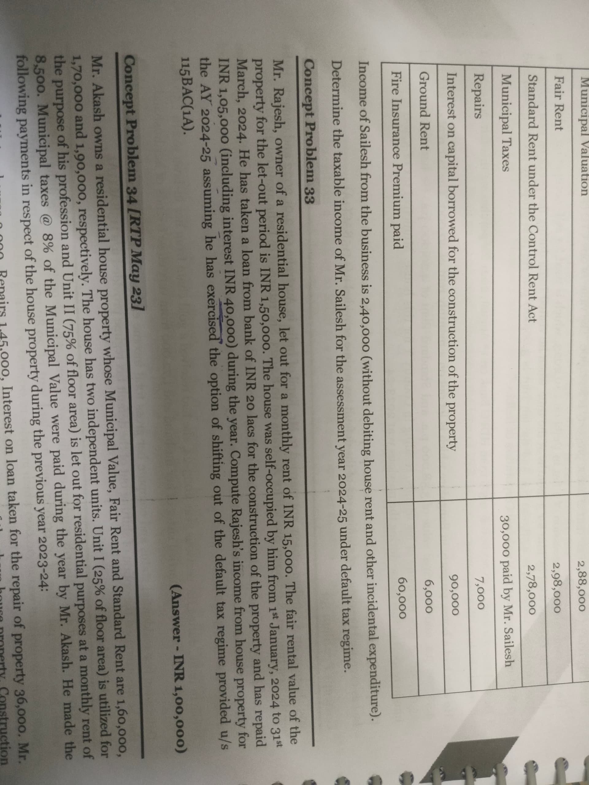Image attached to the doubt: Need solution for Q33