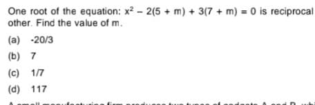 Image attached to the doubt: Please send me solution