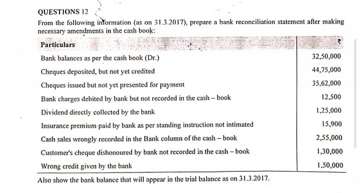 Image attached to the doubt: Solve this
