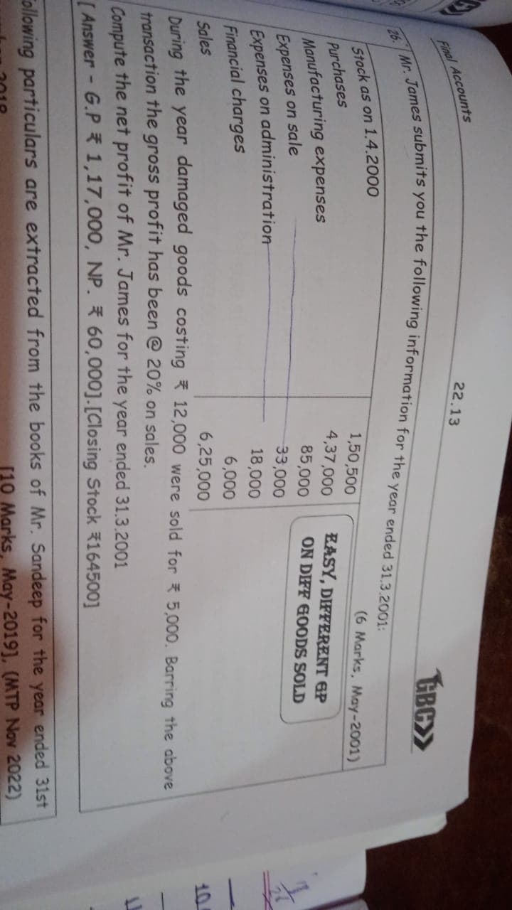 Image attached to the doubt: Can you please give the solution of the question
