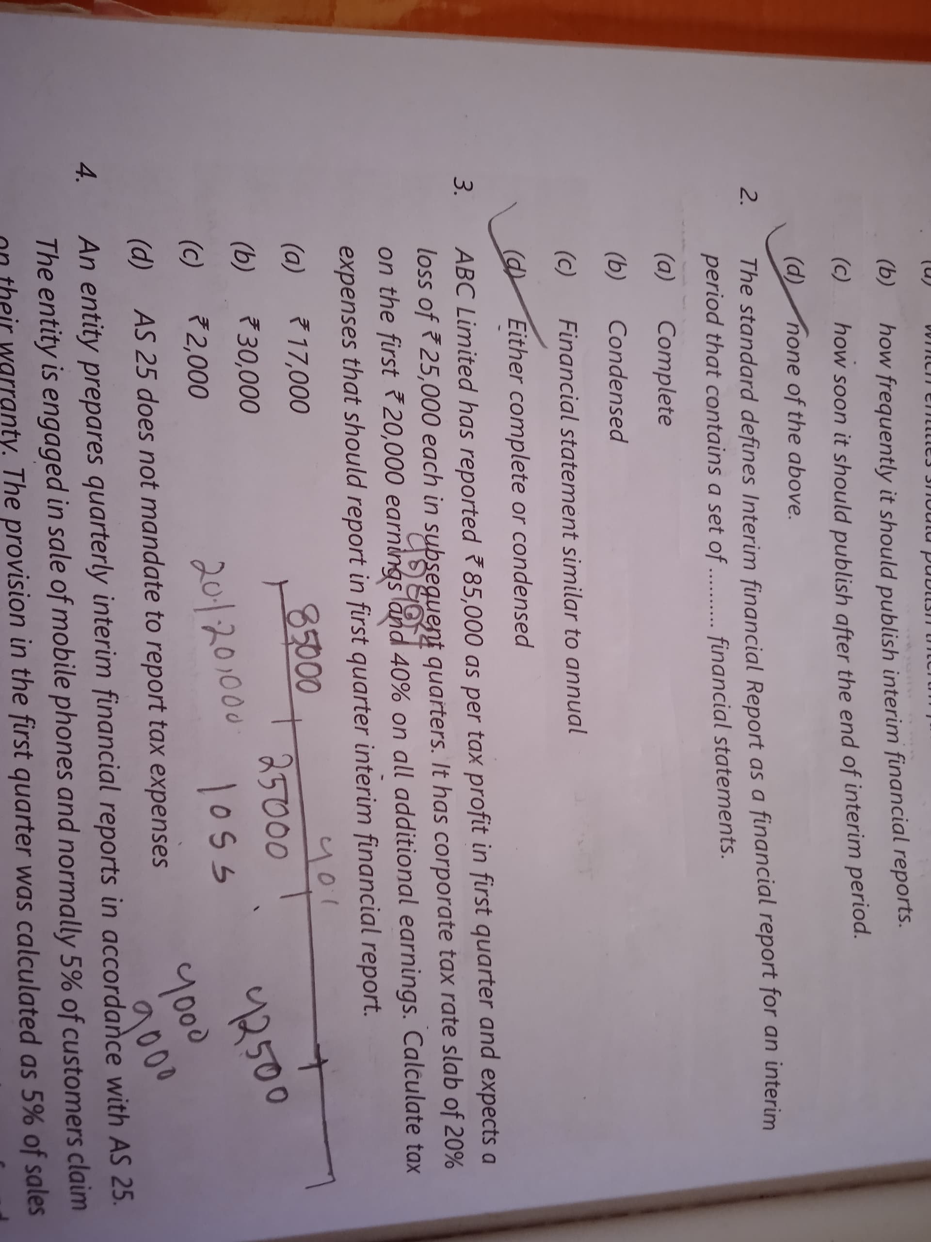 Image attached to the doubt: Question no 3 ka solution kese hoga