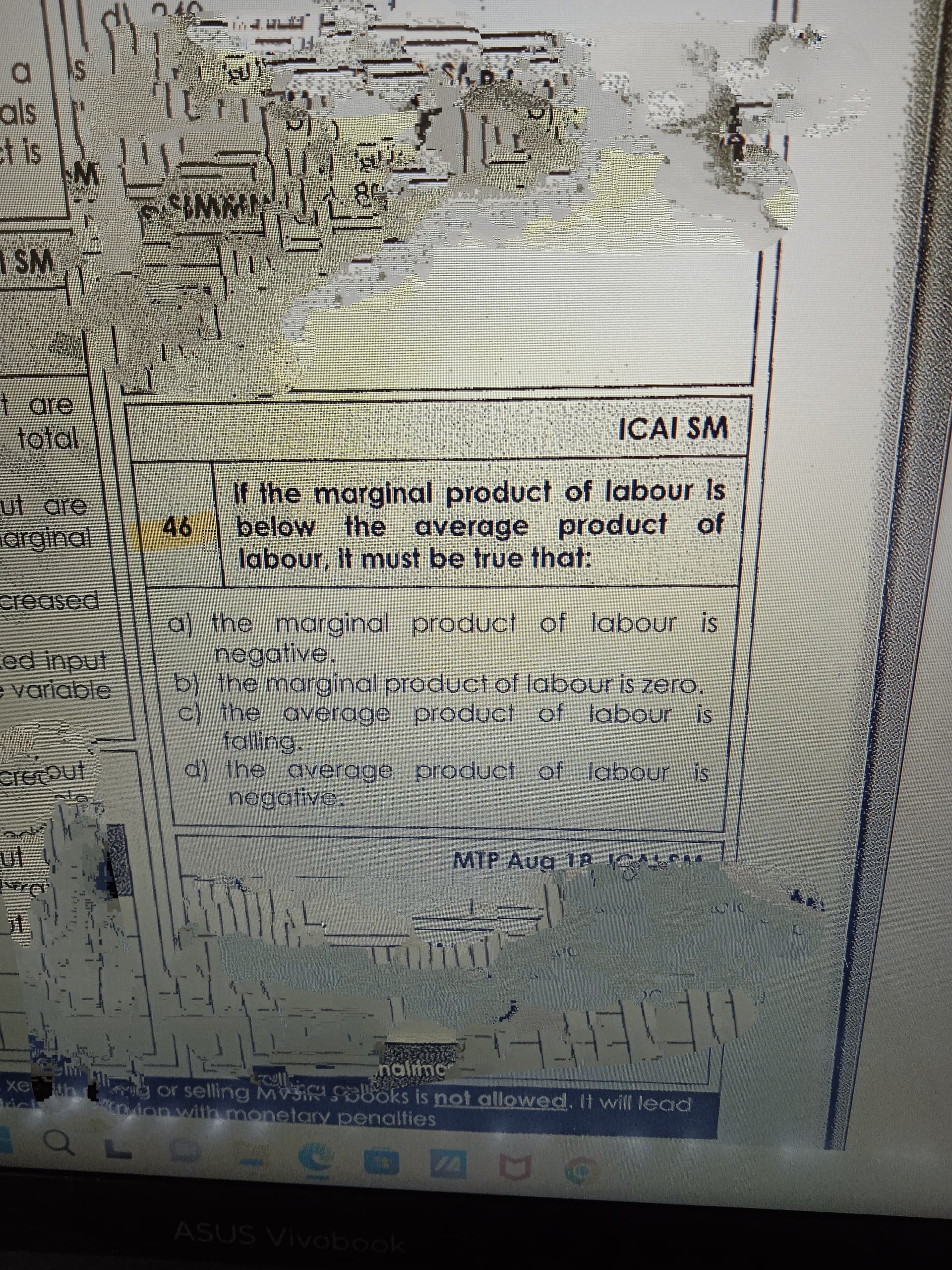 Image attached to the doubt: Please explain this question
