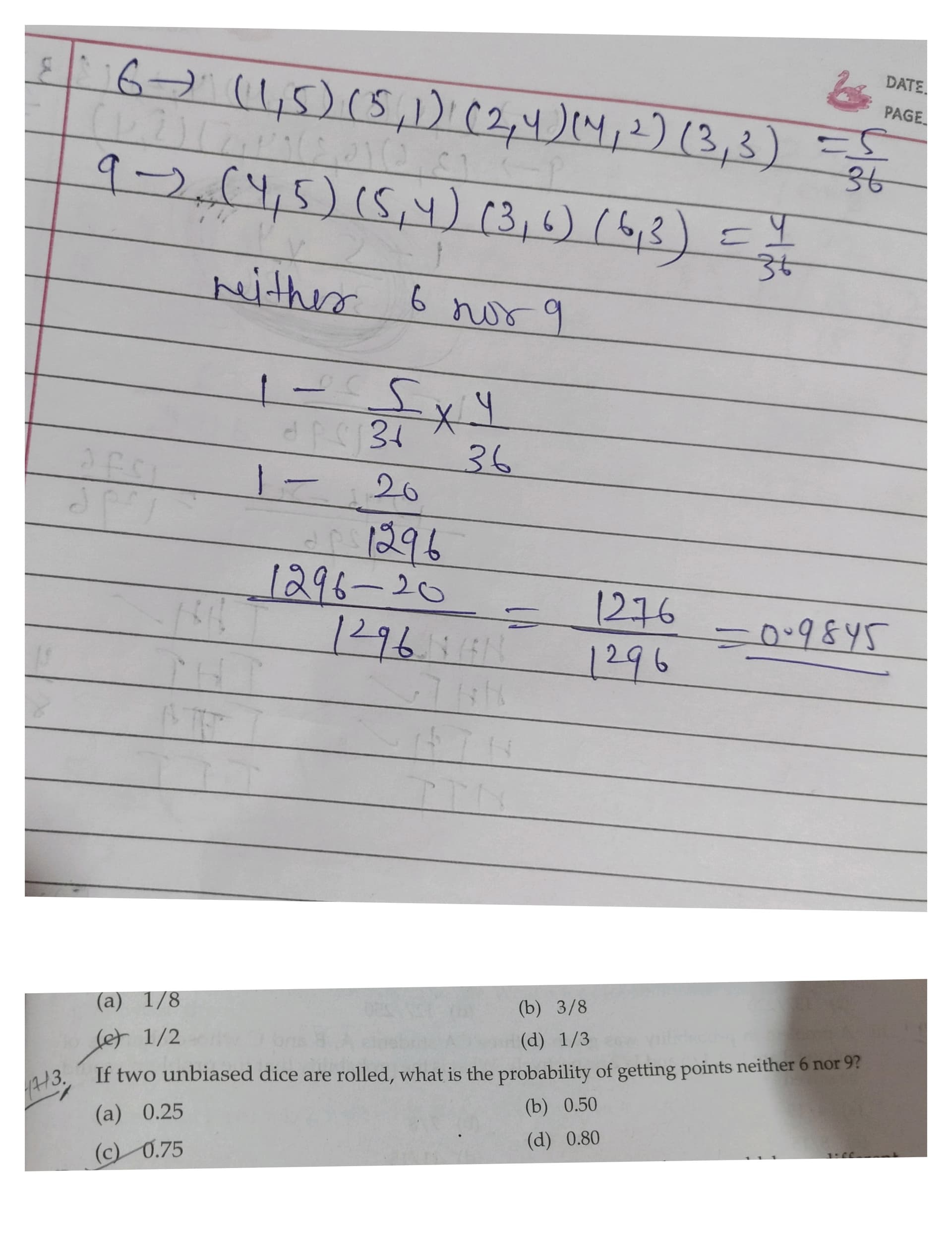 Image attached to the doubt: Can anyone tell is ques ko ese b toh kr skte h..?? Toh and q nhi aa rha