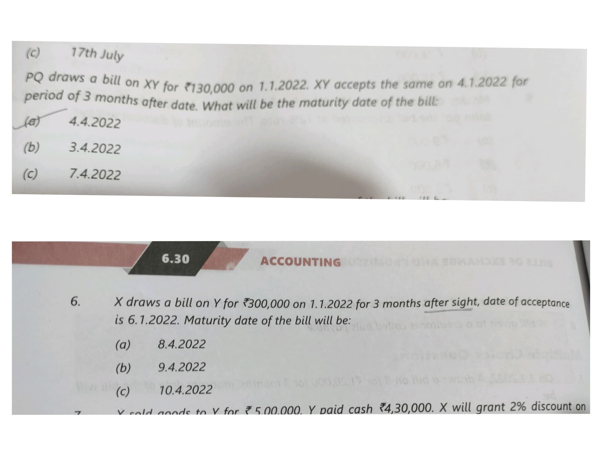 Image attached to the doubt: Can anyone tell me the diff between these 2 ques