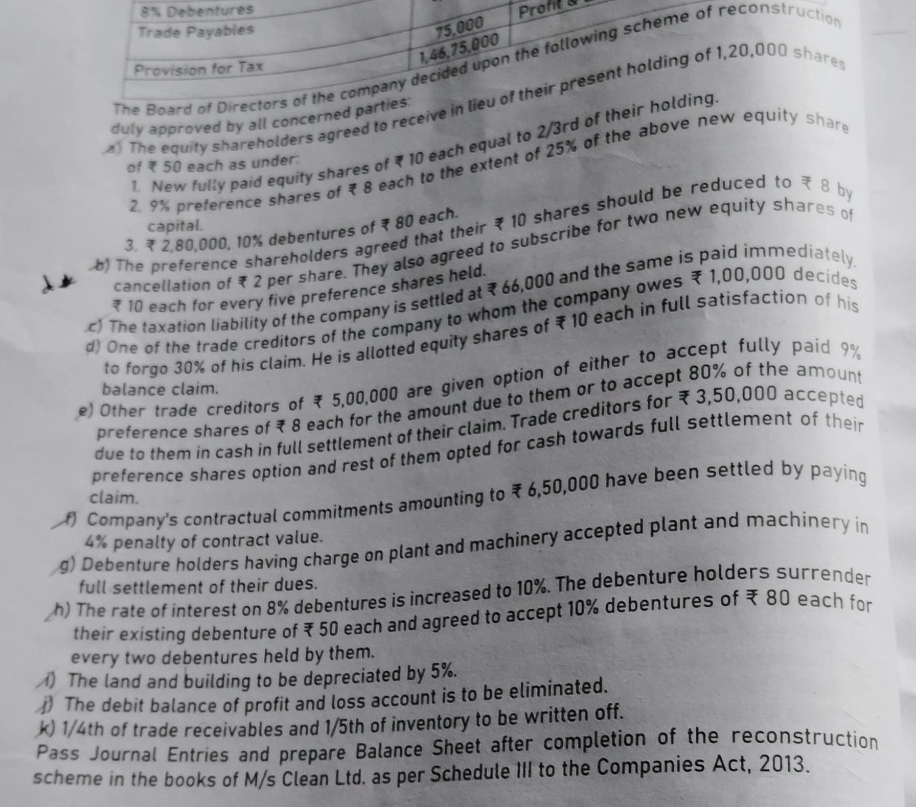 Image attached to the doubt: In this problem, can anyone tell what is the entry for option B AND please…