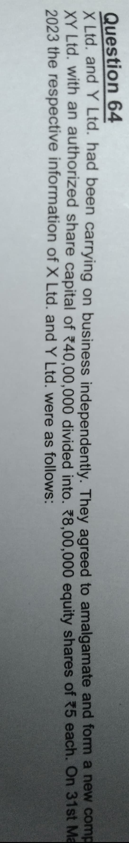 Image attached to the doubt: Can any one send a solution to this question from the amalgamation chapter of…