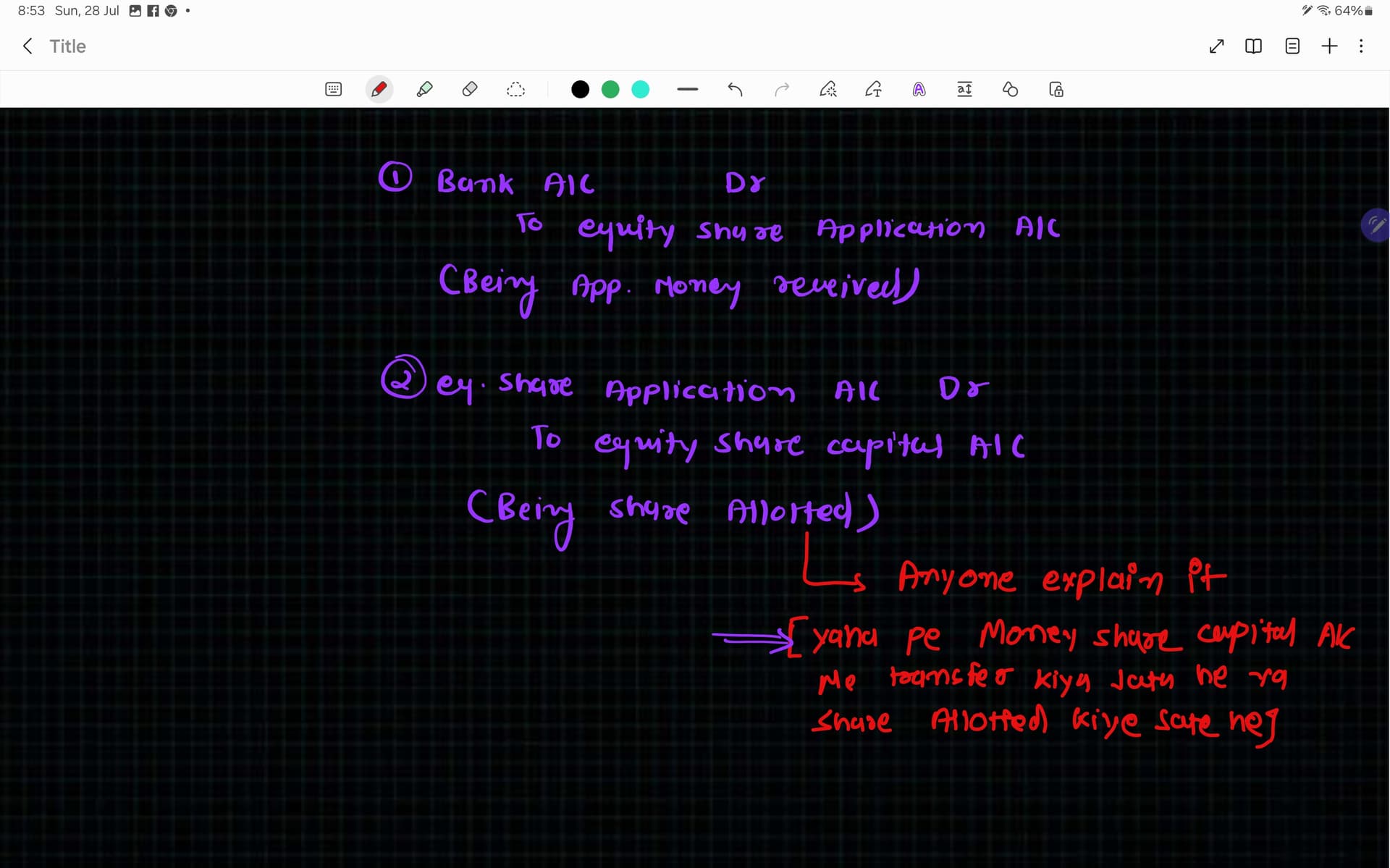 Image attached to the doubt: Plz answer this narration