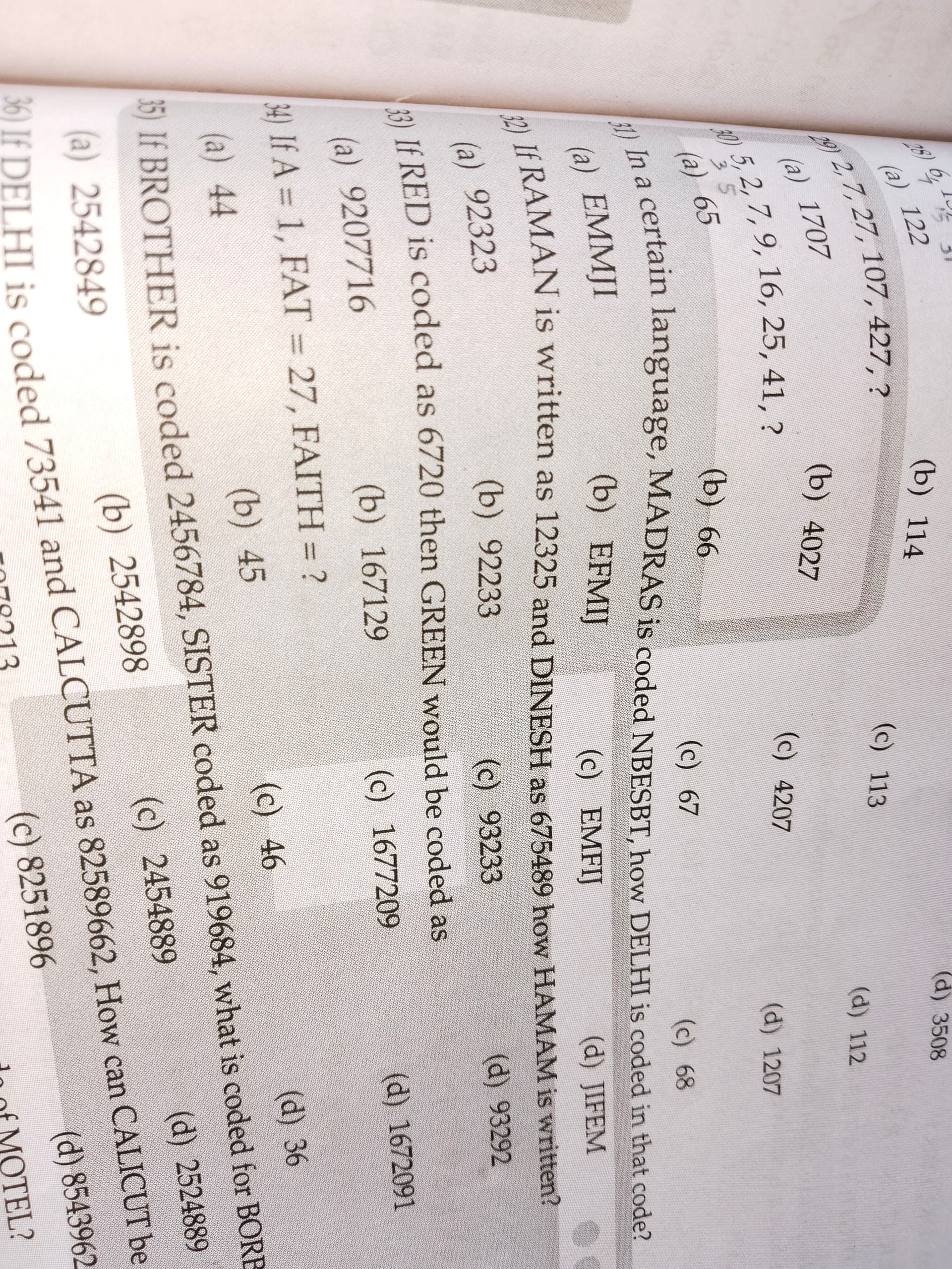 Image attached to the doubt: Q no 33)