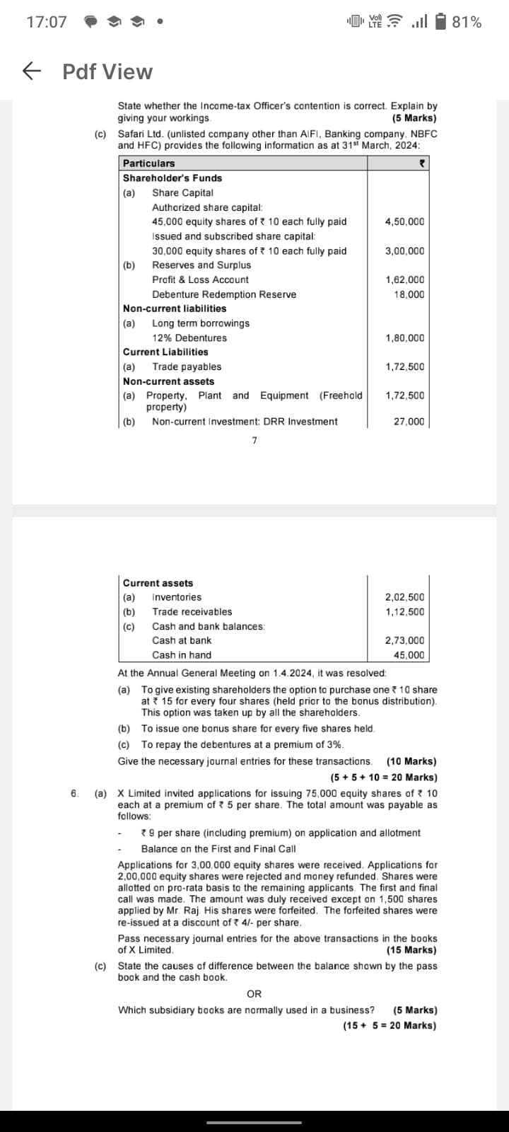 Image attached to the doubt: Can anyone share the answers of mtp sept 24