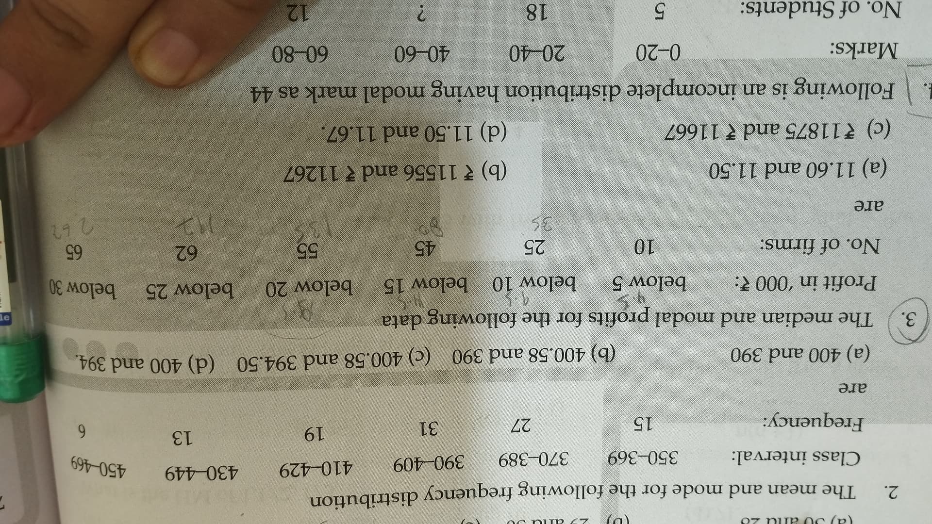 Image attached to the doubt: Can anybody help wd question number 3