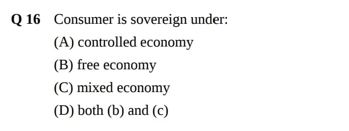 Image attached to the doubt: Iska answer kya hai mujhe to B lag raha hai but correct answer is D how??
