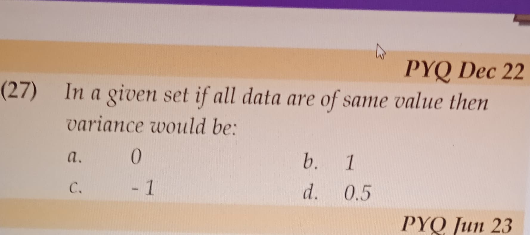 Image attached to the doubt: Someone tell me this question