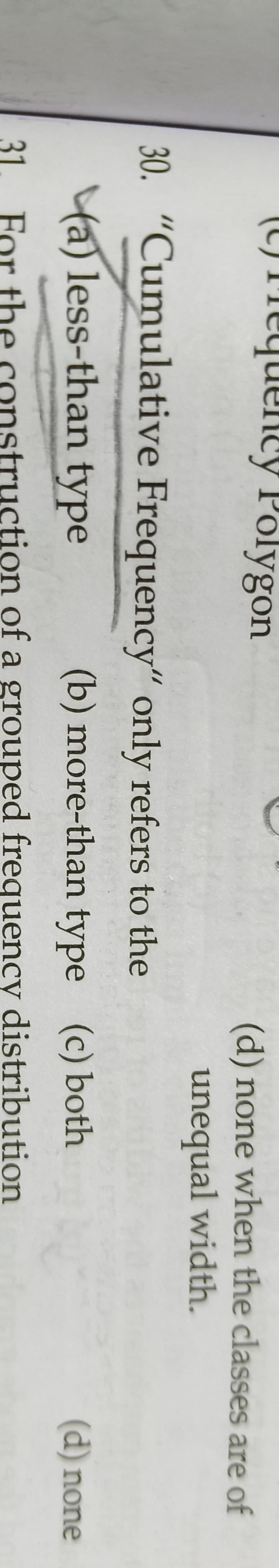 Image attached to the doubt: IS QUESTION me Answer Module me A hai BUT Answer C Nahi ayega ?