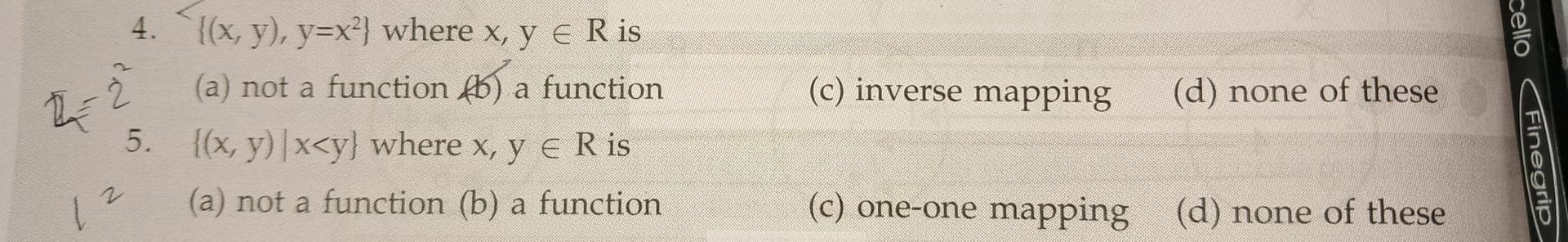 Image attached to the doubt: can someone explain these two questions