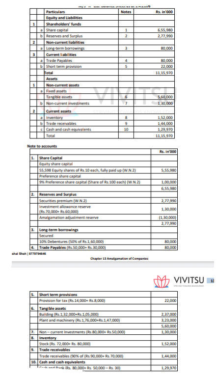 Image attached to the doubt: Explain cash and bank calculation