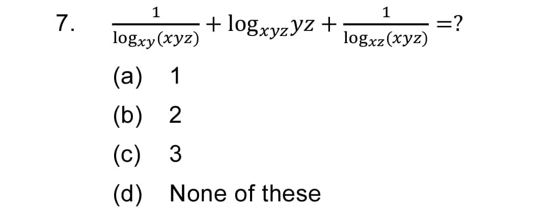 Image attached to the doubt: Not finding answer