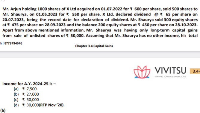 Image attached to the doubt: Explain its calculation