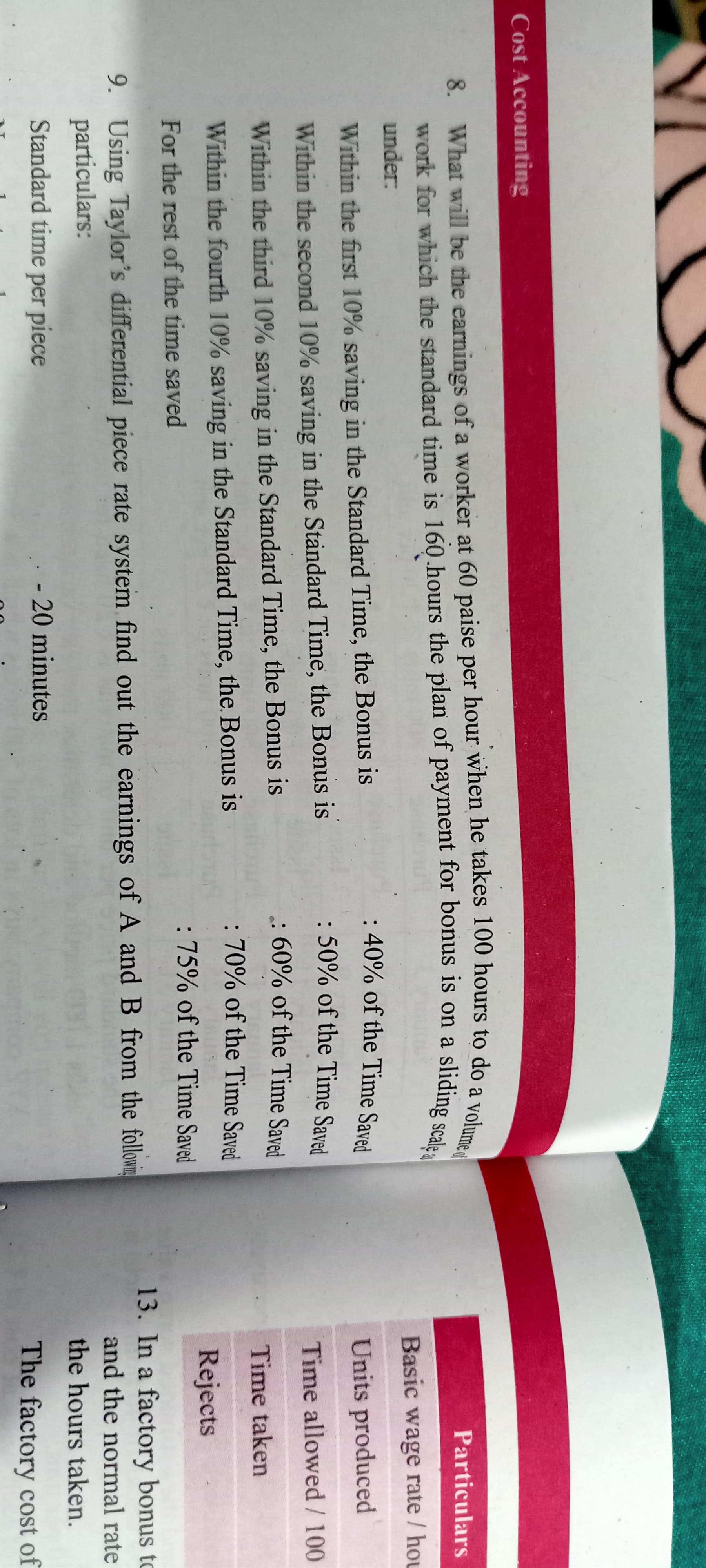 Image attached to the doubt: Can anyone send the solution of ques 8