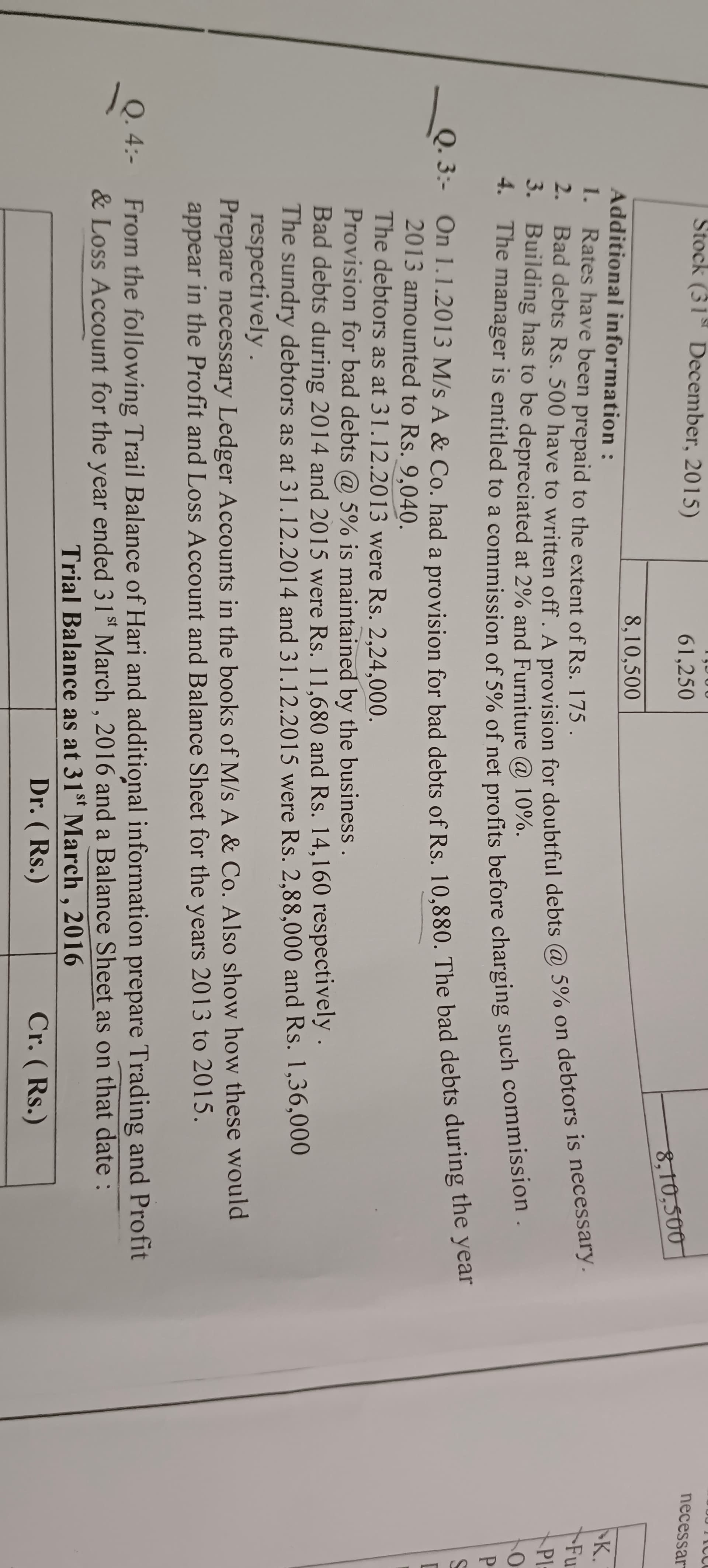 Image attached to the doubt: How to solve this problem