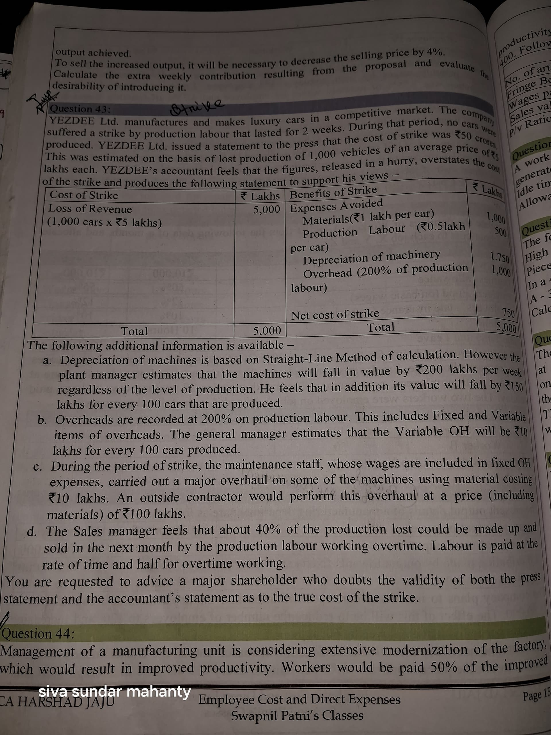Image attached to the doubt: Please solve this problem