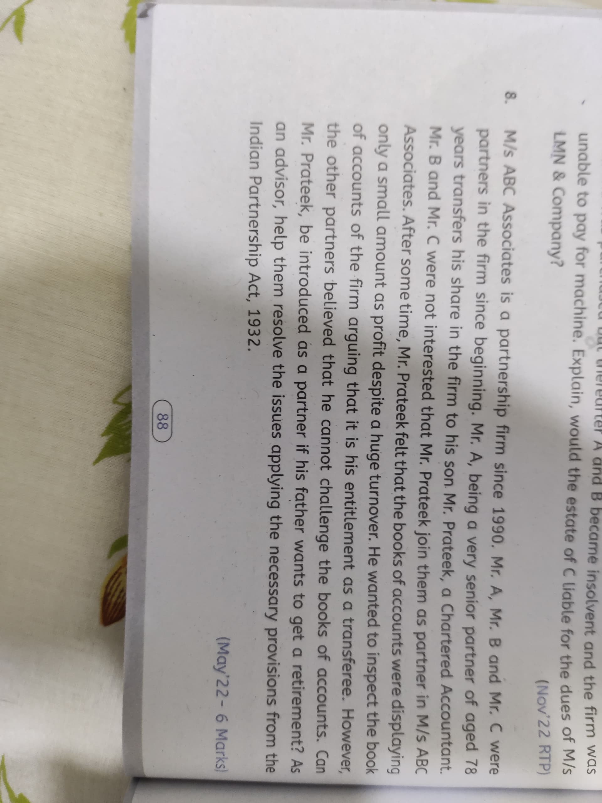 Image attached to the doubt: Can anyone help me solve this question