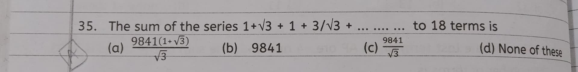 Image attached to the doubt: How to solve this ??