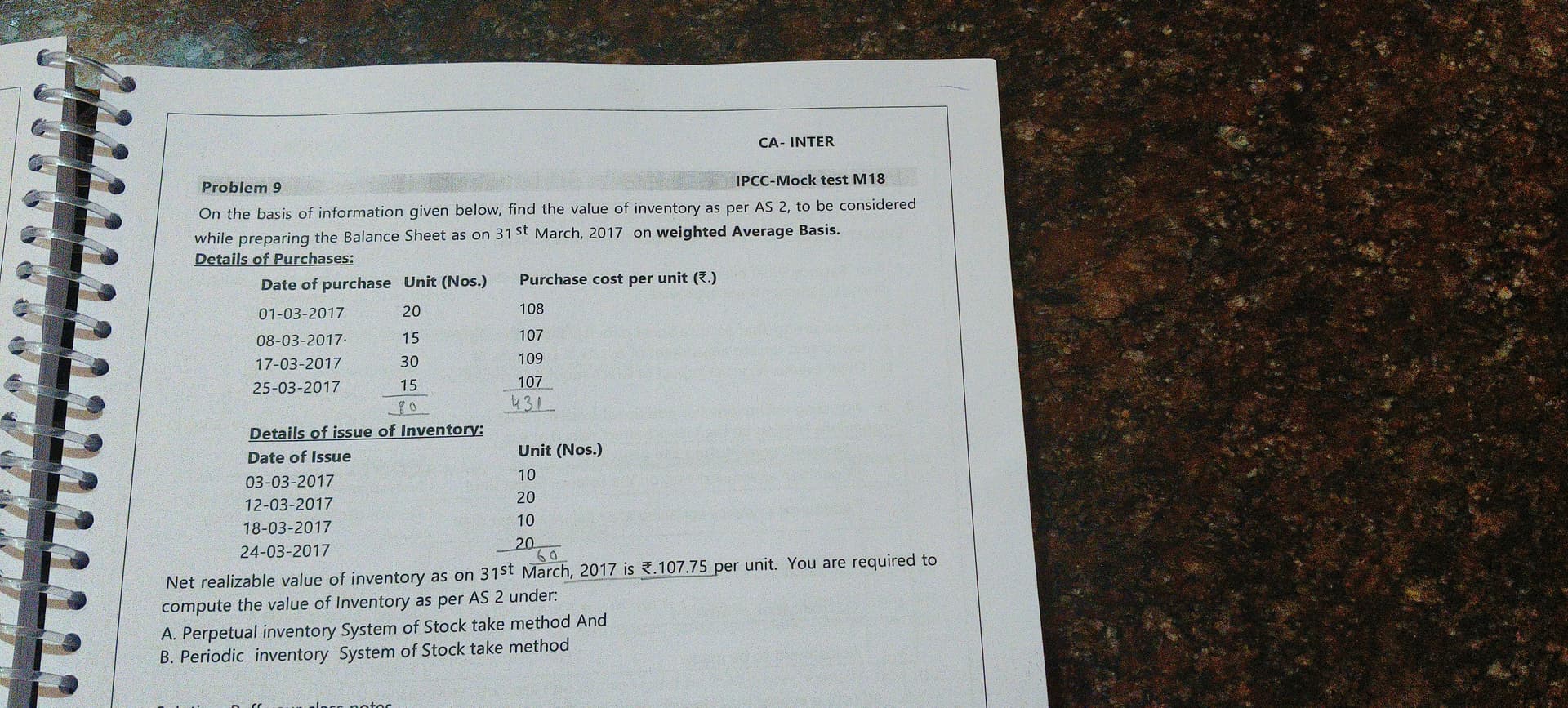 Image attached to the doubt: Please sed me solution