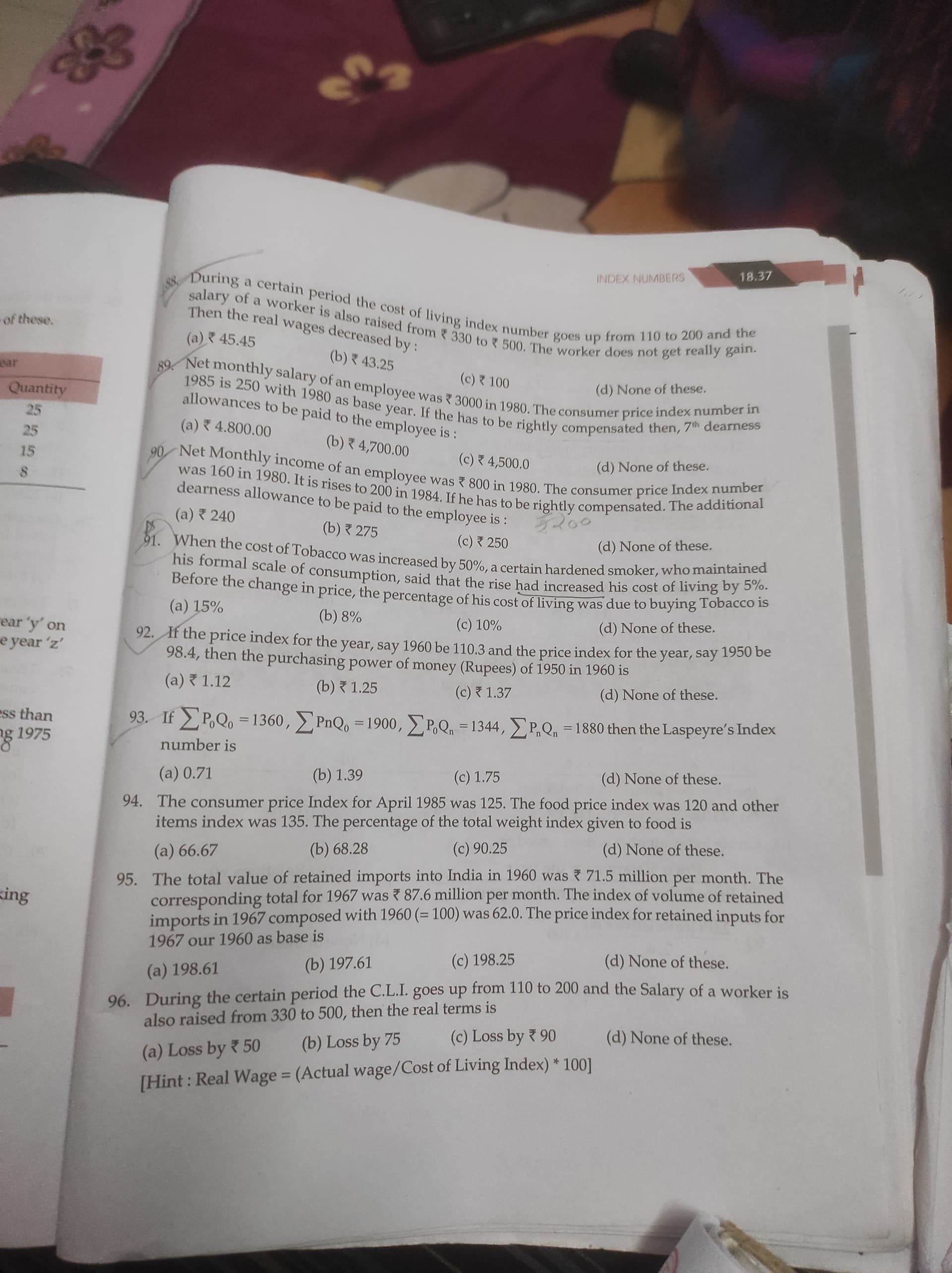 Image attached to the doubt: Q94 please help