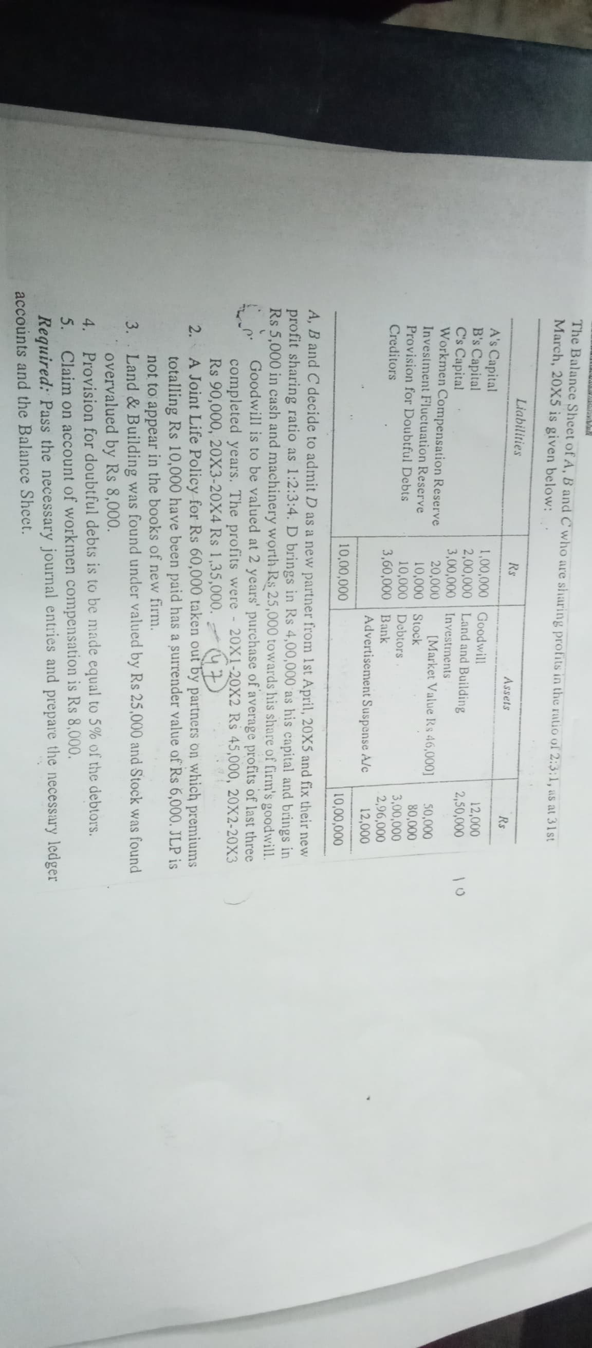 Image attached to the doubt: Show solution of this ques