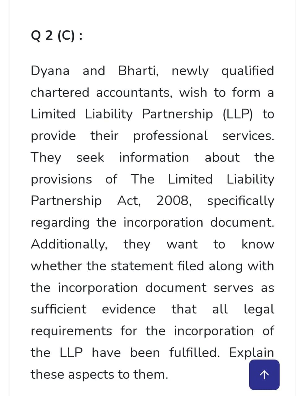 Image attached to the doubt: Solution.. chapter - LLP