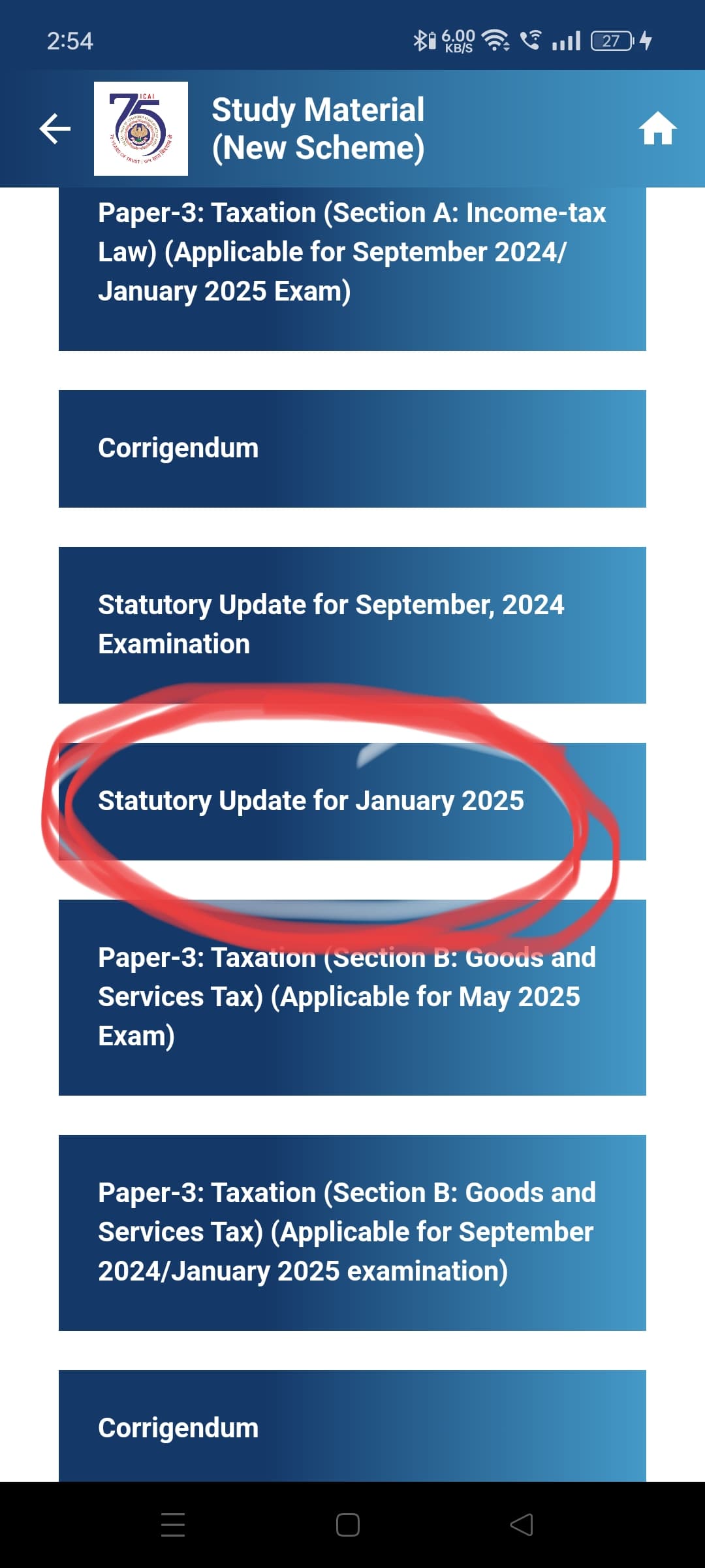 Image attached to the doubt: Is this the amendment applicable for May 2025 examination CA inter please do…